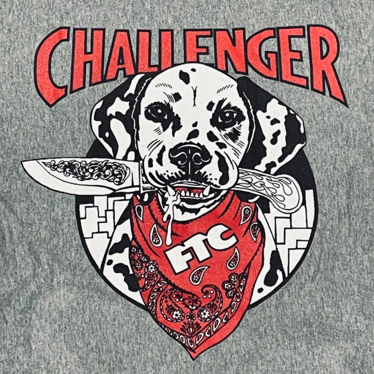 期間限定】早い者勝ち CHALLENGER× FTC パーカー グレー S - メルカリ