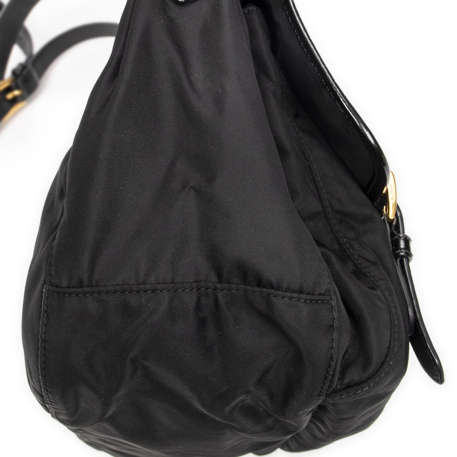 スモール メッセンジャー黒ナイロンキャンバスA