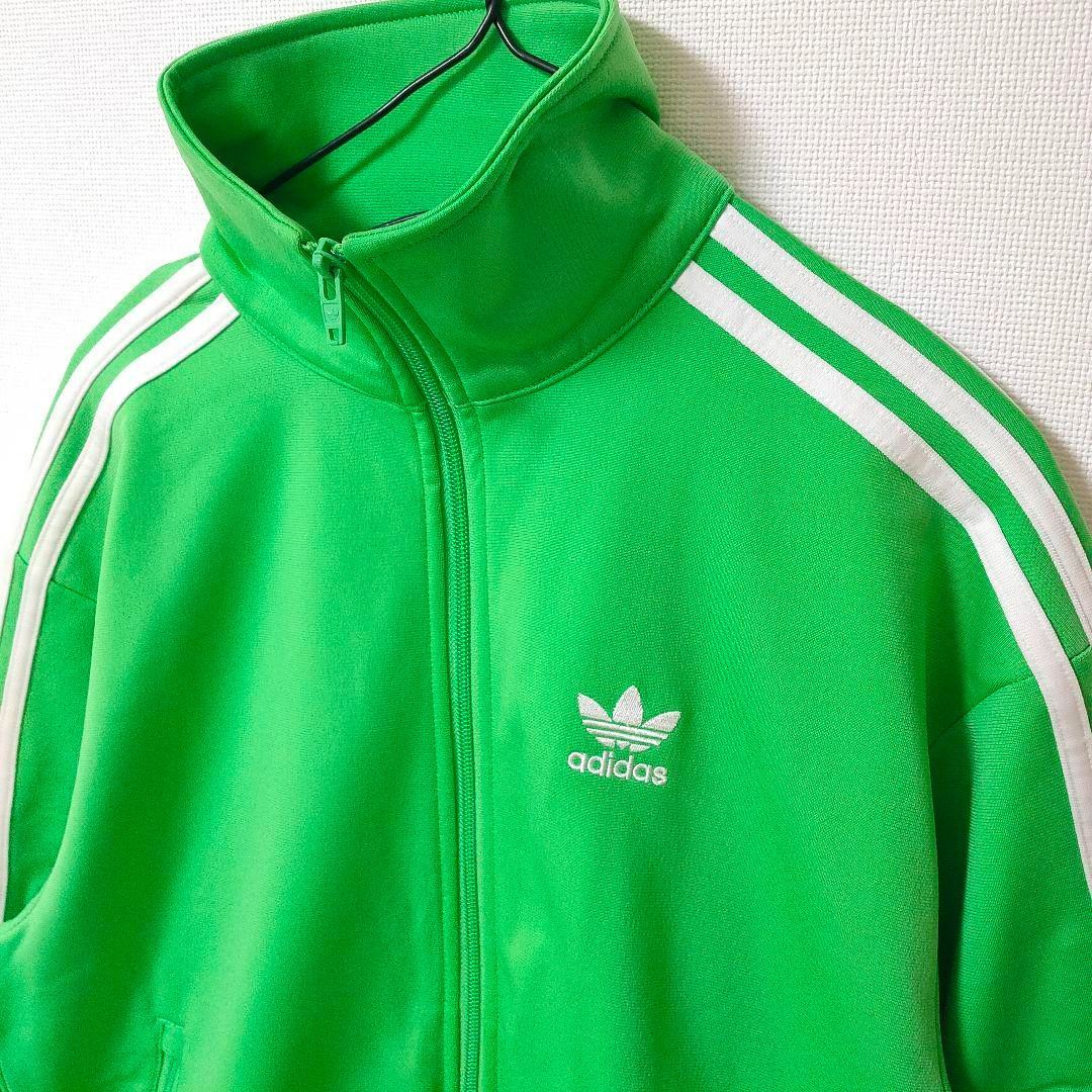 ファイヤーバードトラックトップ adidas 緑 アディダス ジャージ メンズS - メルカリShops