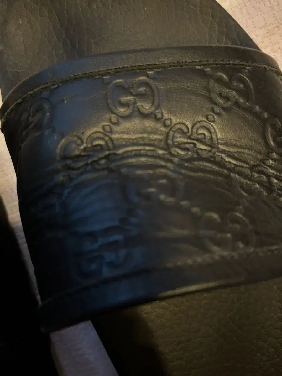 GUCCI グッチ メンズ 黒 スリッパ サイズ 9 280