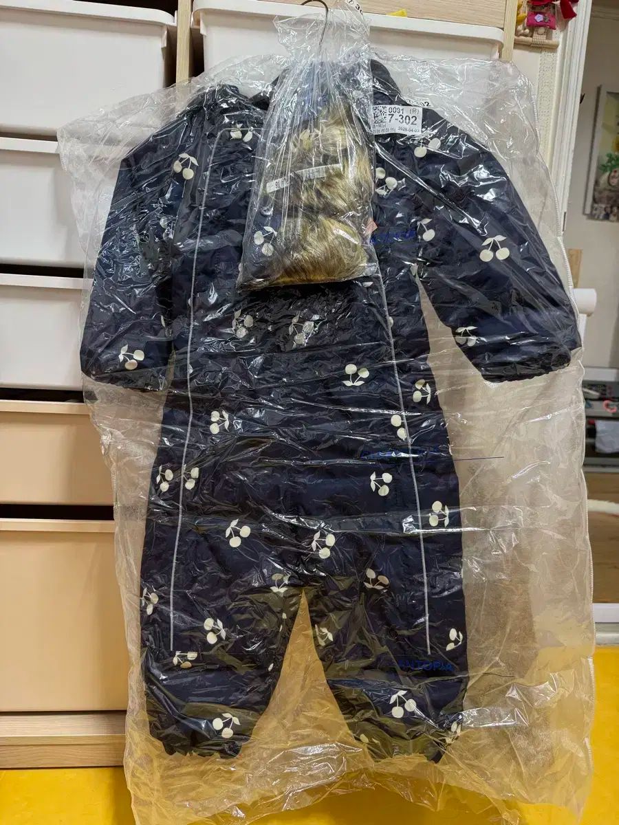 冷感 Kuling 幼児用 スノースーツ 92 サイズ スキースーツ オールインワン