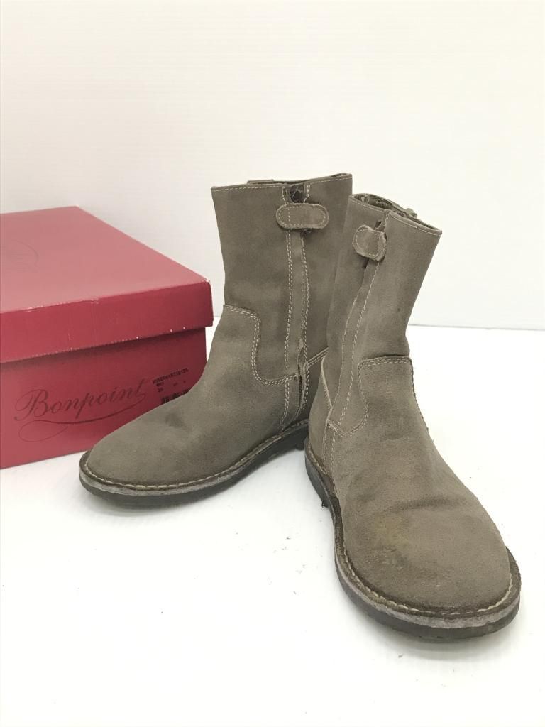 Bonpoint ブーツ 19cm ボンポワン 靴 シューズ 送料込み 475409 - メルカリ