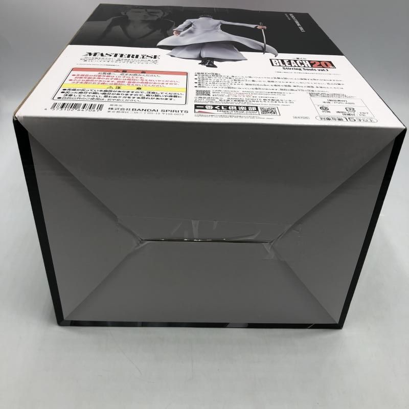【中古】B賞 藍染惣右介 MASTERLISE ｢一番くじ BLEACH Stirring Souls Vol.1｣　未開封品　箱傷有[70][240070153890] BLEACH (ブリーチ) フィギュア MASTERLISE B賞 藍染惣右介 一番