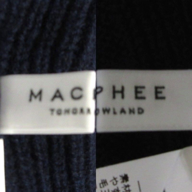マカフィー MACPHEE トゥモローランド 近年 タートルネック