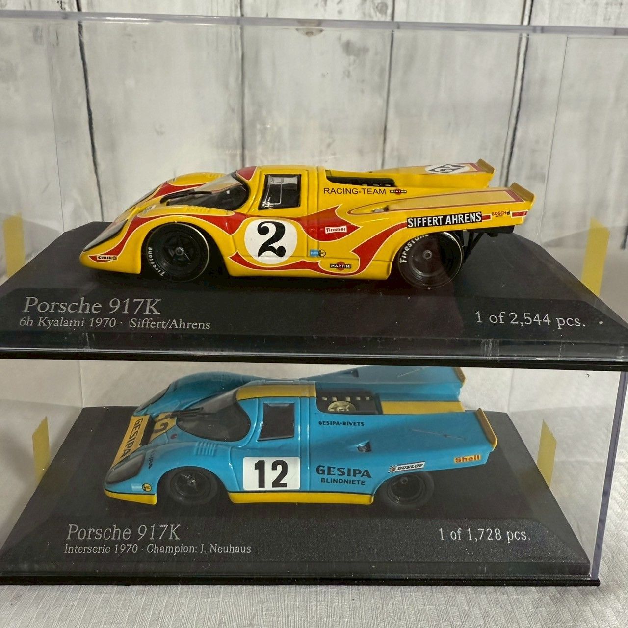 ポルシェ917L ミニチャンプス 1/43 ポルシェ 917 (ピンクピッグ/ギフトボックス入り) (ミニカー