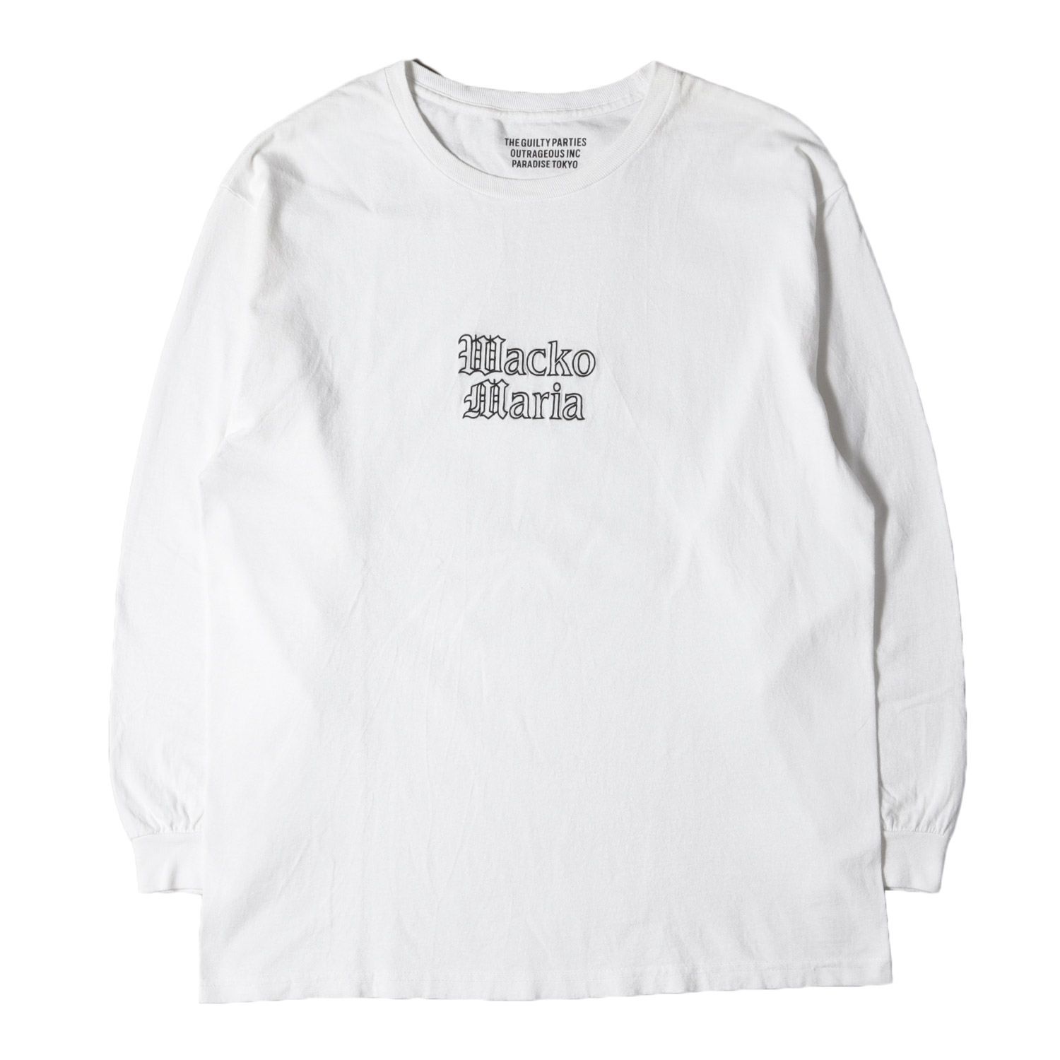 WACKO MARIA ワコマリア Tシャツ サイズ:L / 24SS ブランドロゴ刺繍 