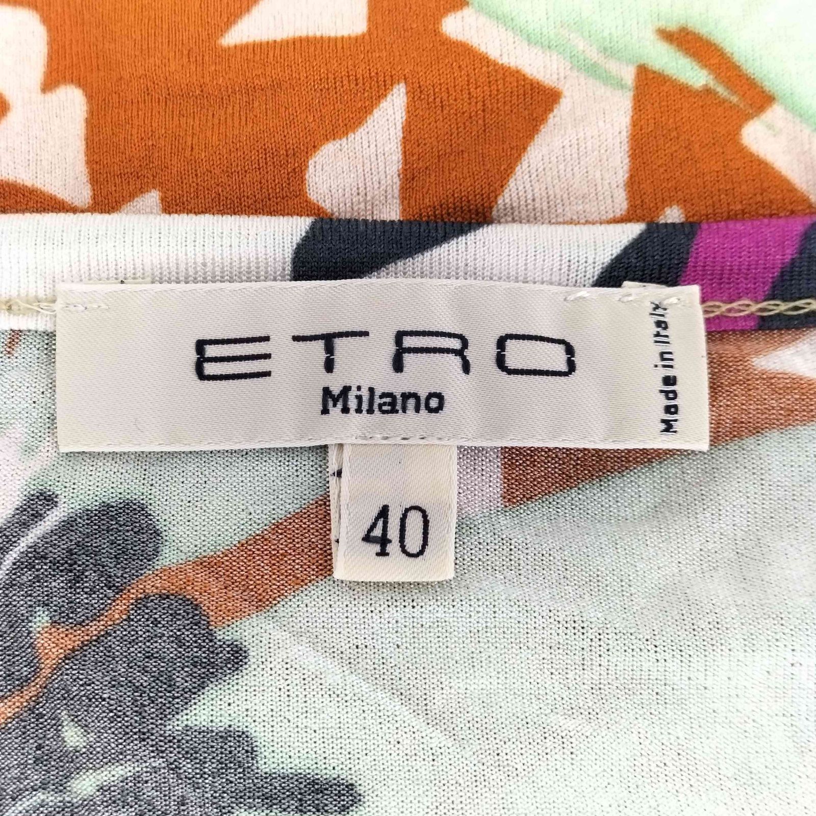 エトロ ETRO マルチカラー フローラル ドレスワンピース