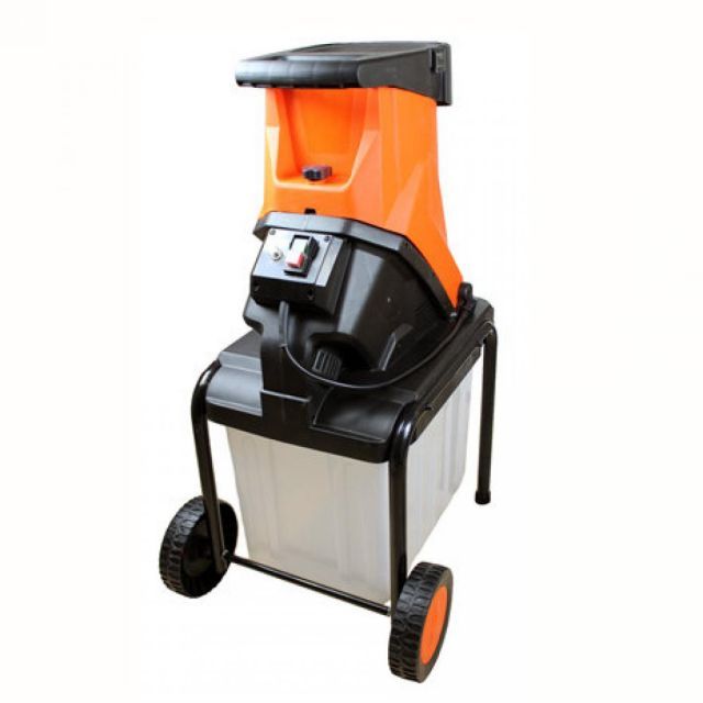 電動ガーデン枝シュレッダー YARD FORCE YF5458 ヤードフォース 粉砕機 ガーデンシュレッダー 移動式 枝木 剪定