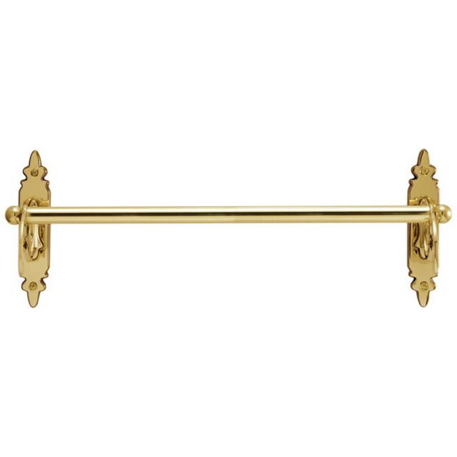 ゴーリキアイランド 640792 真鍮製タオルバー Polish Brassシリーズ