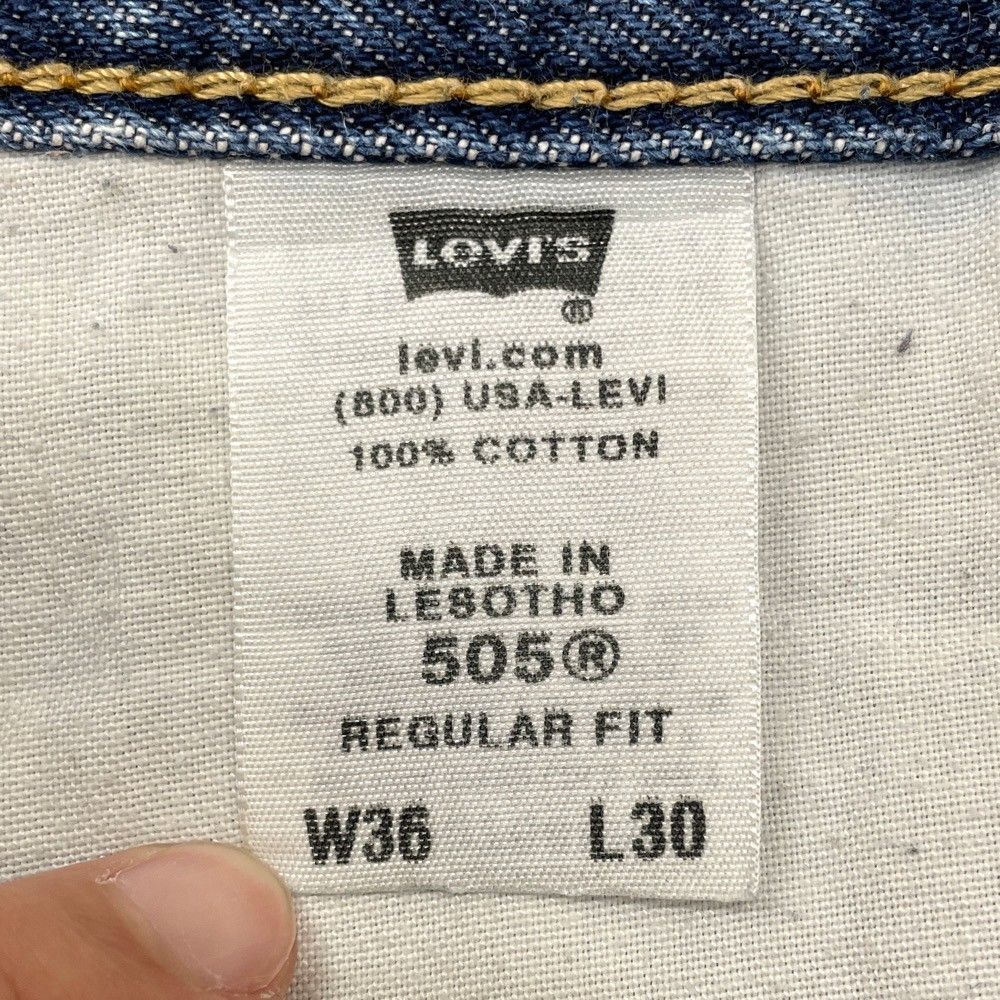 リーバイス Levi's 505 デニム パンツ テーパード 色落ち ヒゲ サイズ