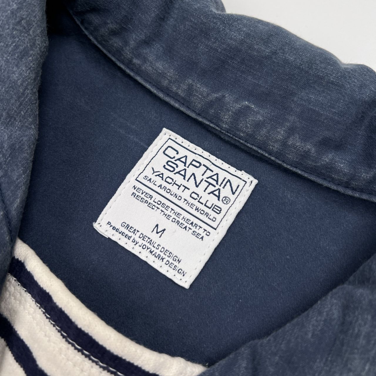 激渋 CAPTAIN SANTA キャプテンサンタ YACHT CLUB プルオーバー マリン
