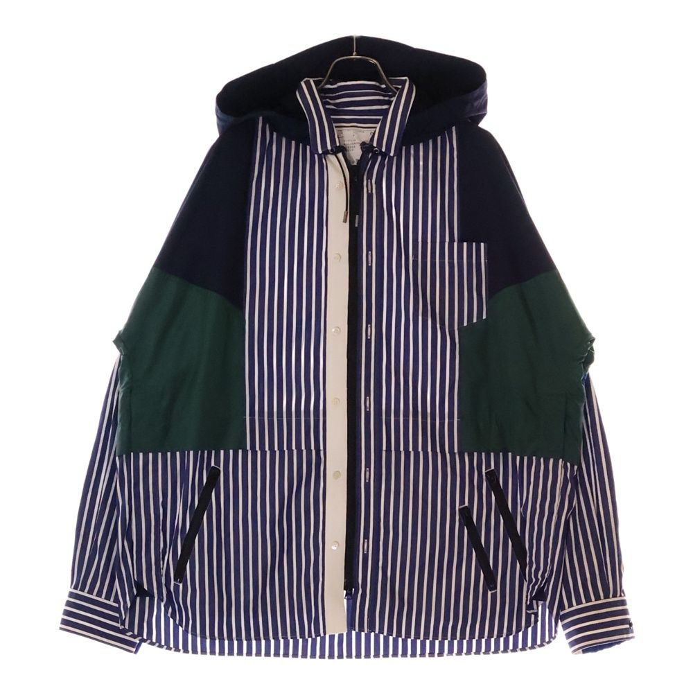 人気商品の入荷速報 入荷Now 21AW (サカイ) Sacai Cotton ポプリン コットン Shirt Poplin ジャケット・アウター