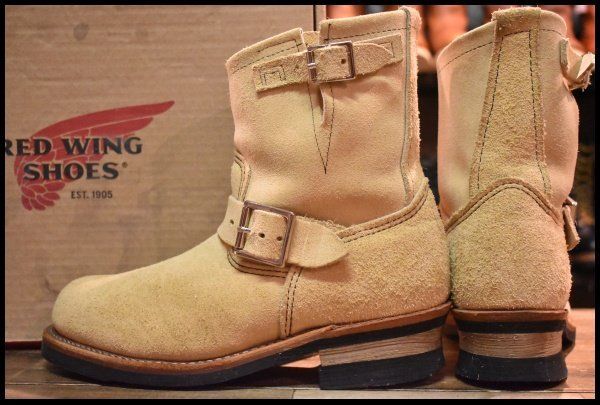 レッドウィング 2965 ショート エンジニア ブーツ　11D 廃盤 スエード レッドウィング 2965 ショート エンジニア ブーツ11D 廃盤 スエード