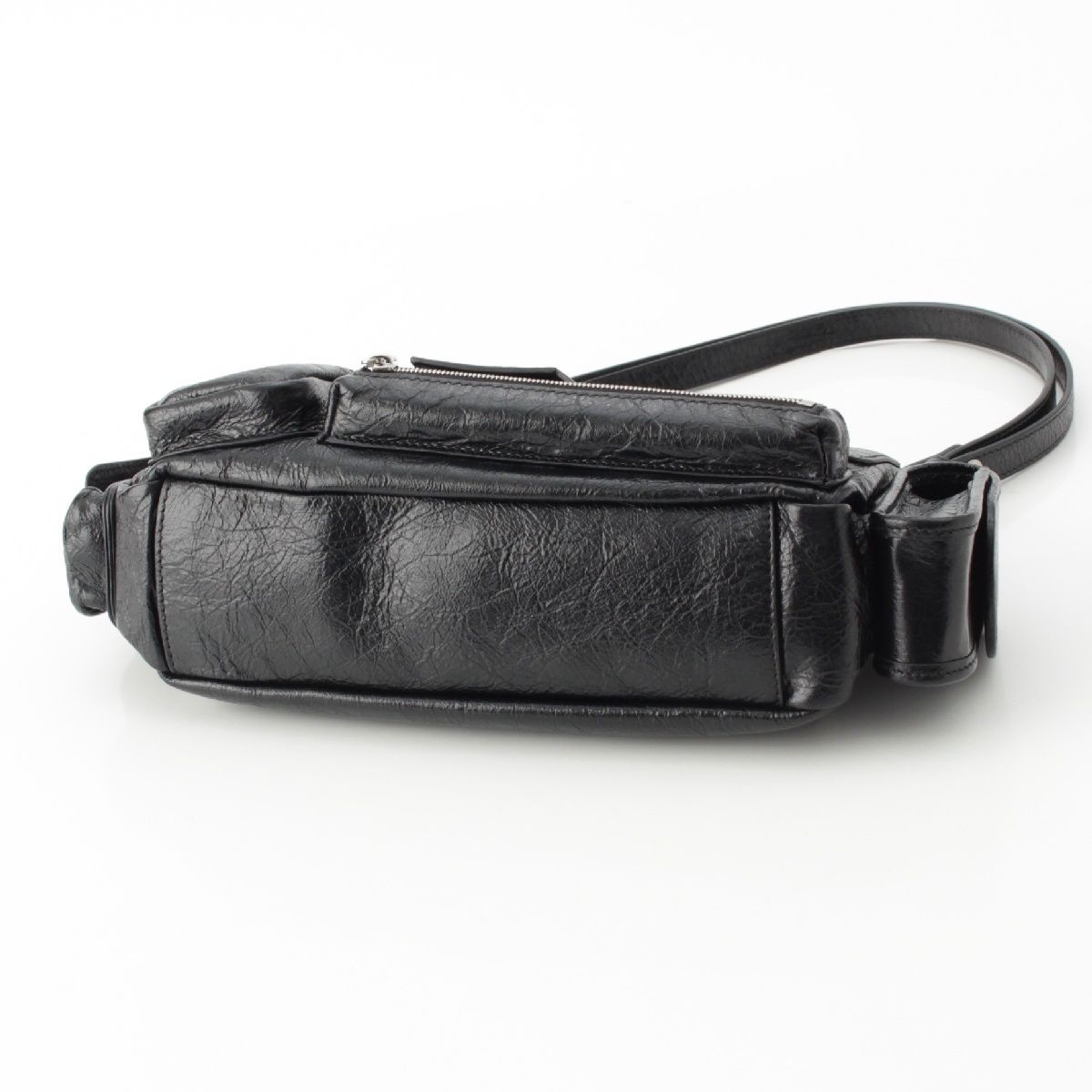 BALENCIAGA(バレンシアガ) ショルダーバッグ スーパービジー 802227 黒 レザー バレンシアガ/ショルダーバッグ/スーパービジー クロスボディバッグ/黒