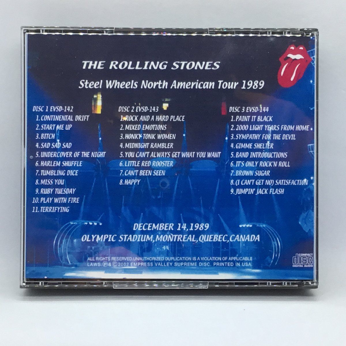 △ THE ROLLING STONES / Les Roues Metallic et Les Jumeaux Demons 