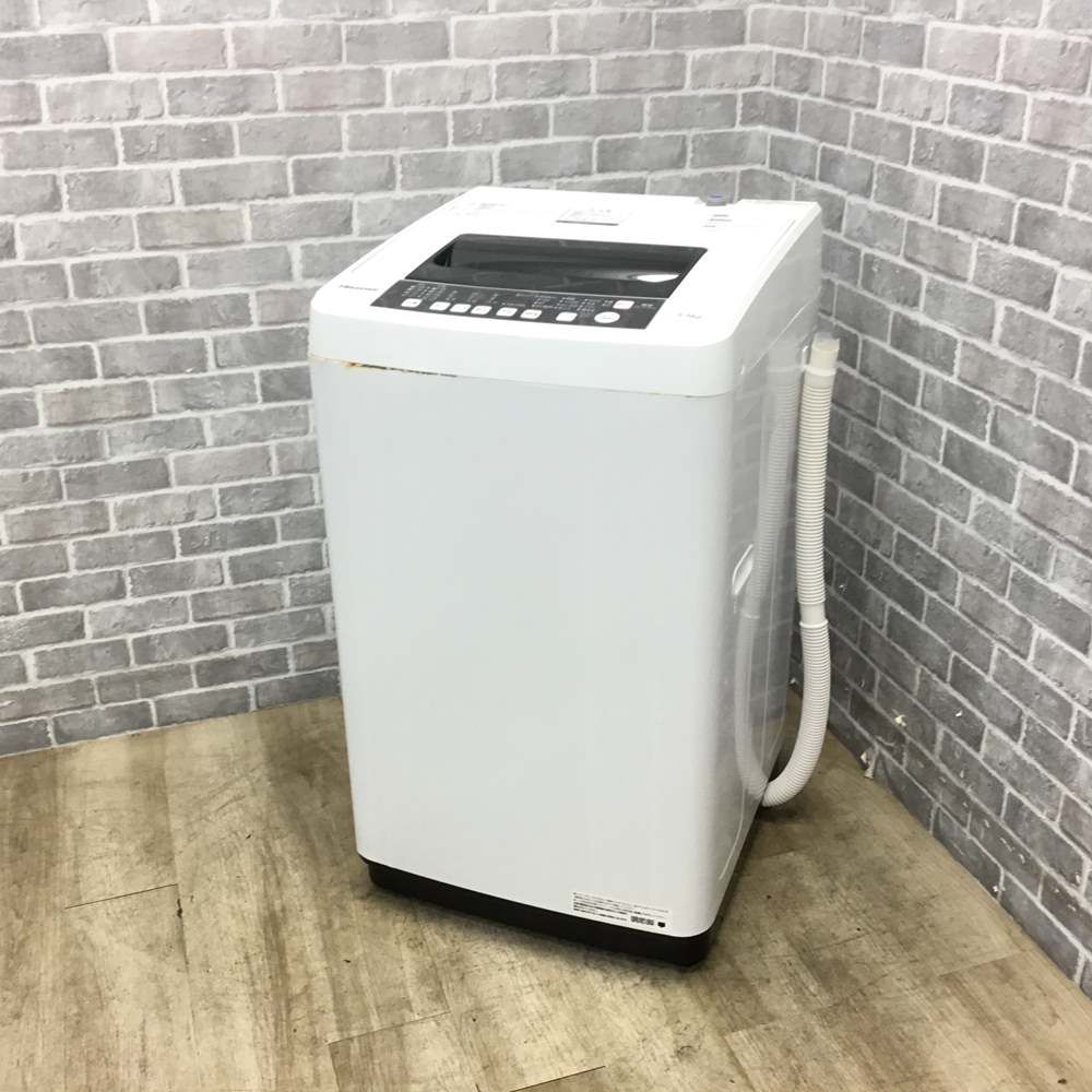 ハイセンス Hisense 洗濯機 5.5kg HW-T55C 2019年製 - メルカリ