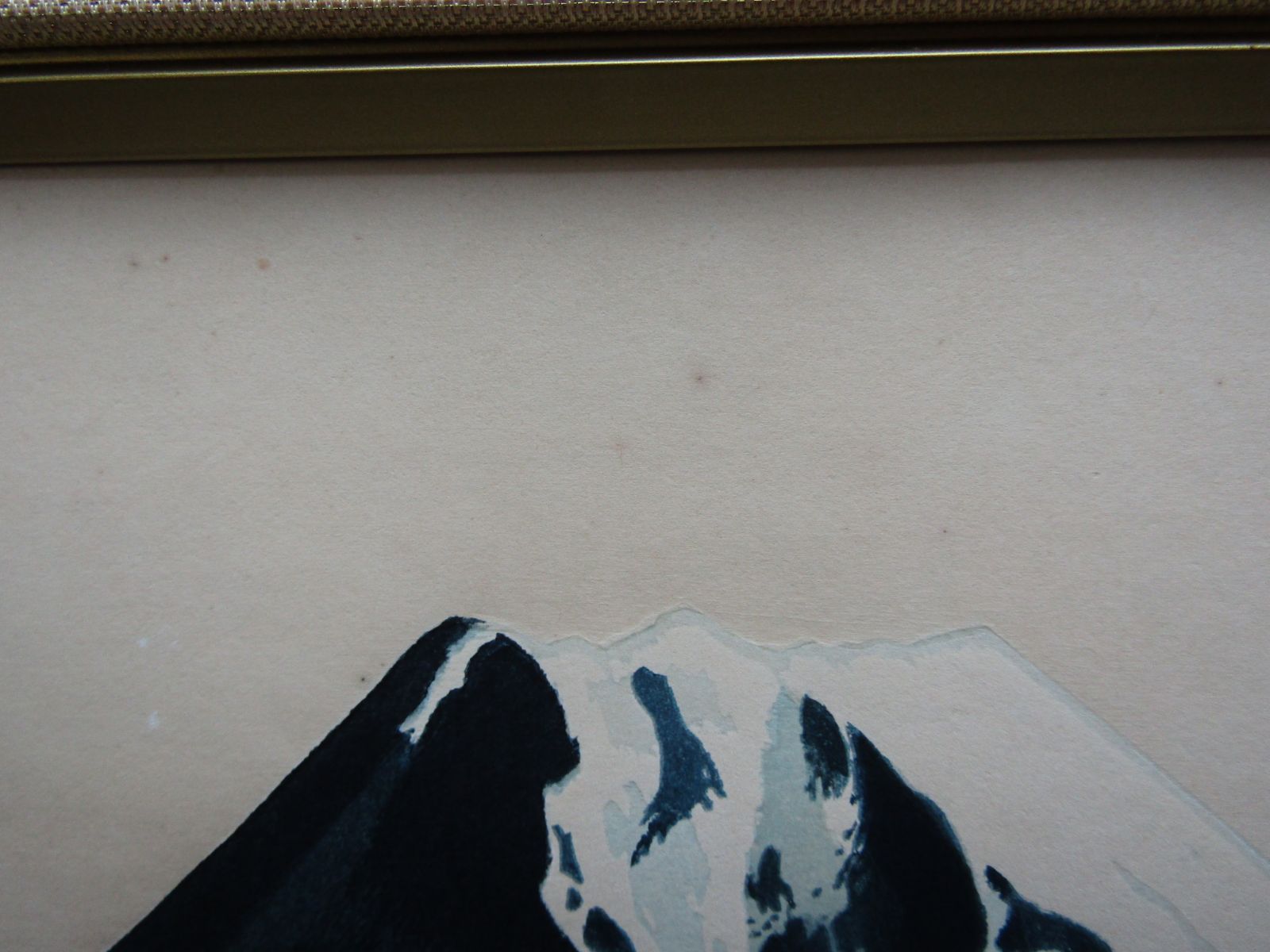 木版画 横山大観 「不二霊峰」 限定250部 額装品 - メルカリ