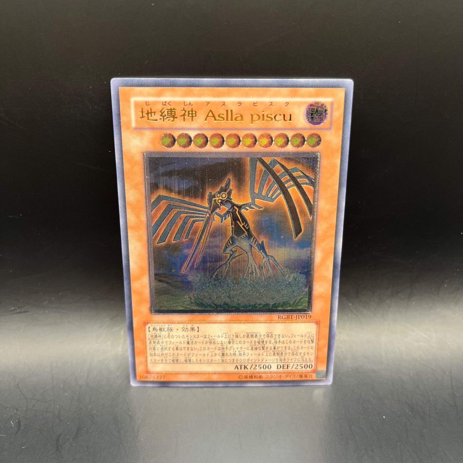 遊戯王 地縛神 Aslla piscu レリーフ - メルカリ