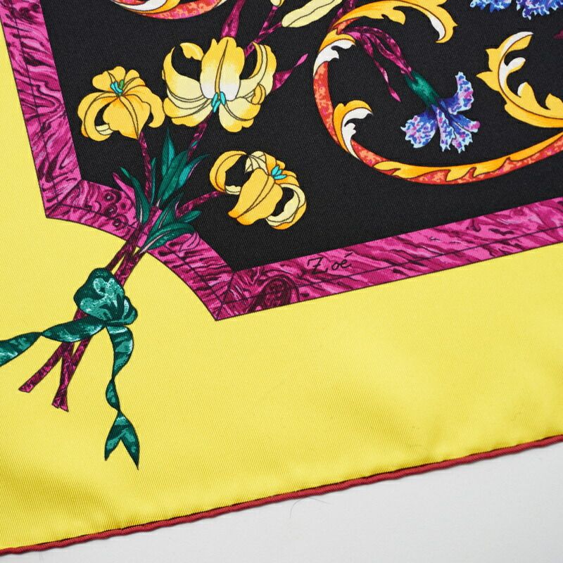 □美品□HERMES エルメス カレ90 ≪PIERRES d'ORIENT et d