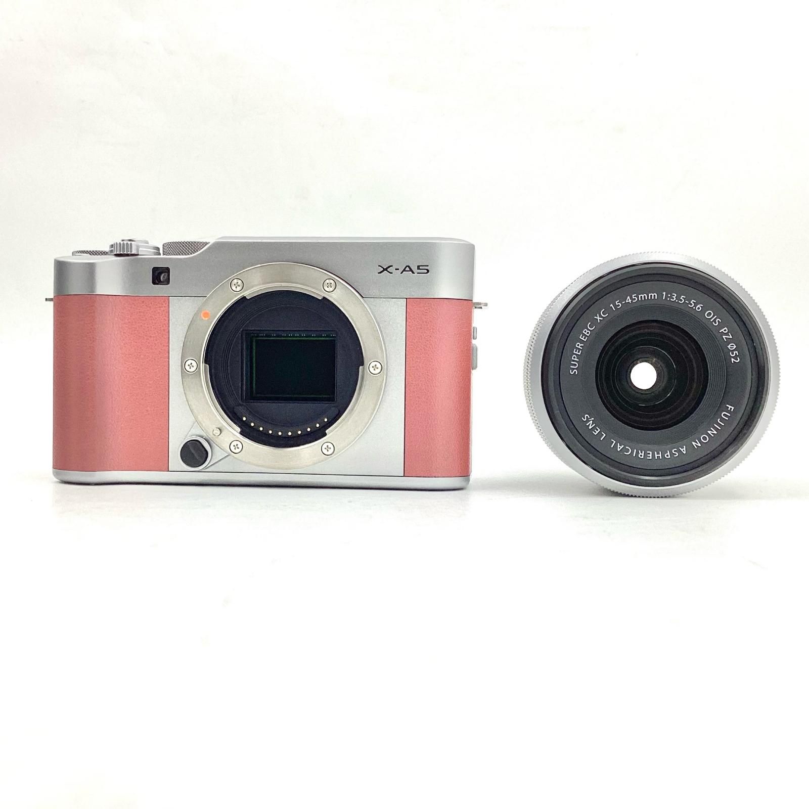 全額返金保証】【最速発送】FUJIFILM デジタル一眼 X-A5 レンズキット 