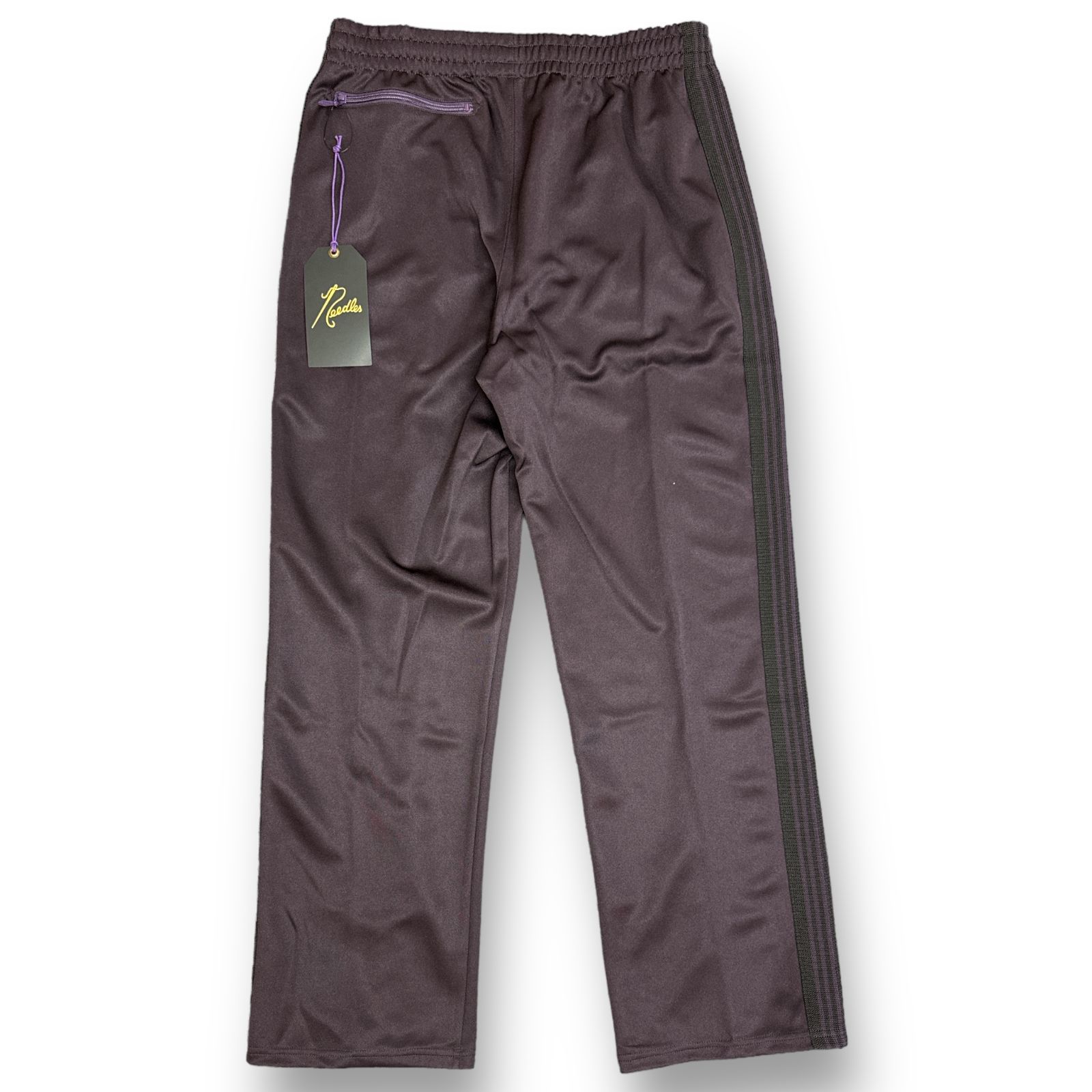 定価23100円 未使用品 NEEDLES 24AW Track Pant - Poly Smooth トラックパンツ ニードルス ニードルズ  PU273 D.PURPLE M 74406A3 - メルカリ