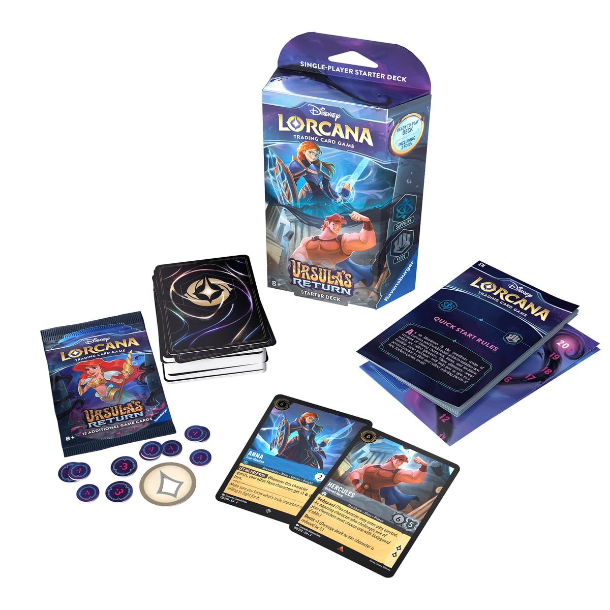 ロルカナ ロルカナ LR 3枚セット Disney Lorcana ディズニー ロルカナ スターターデッキ 3種セット