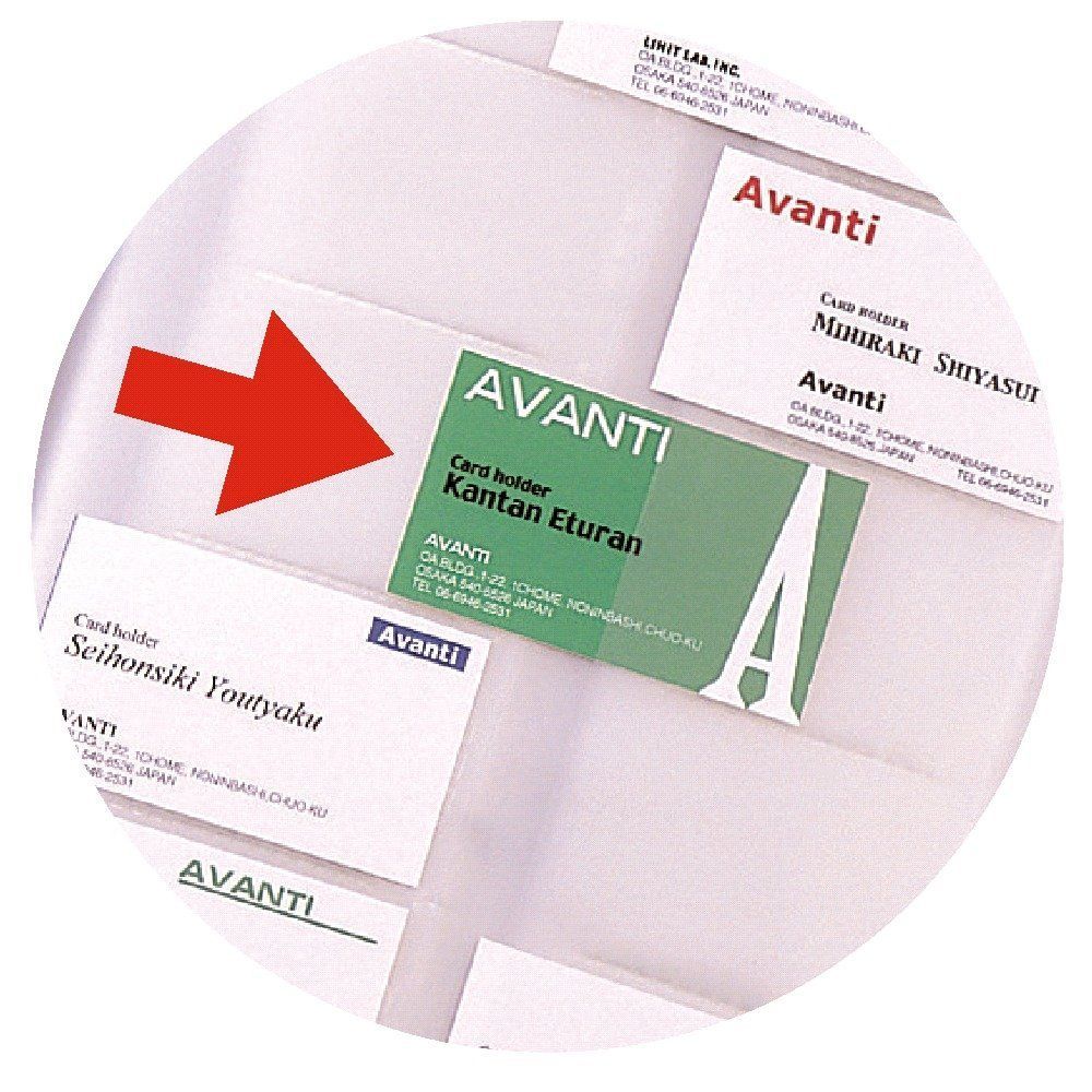 数量 藍 640枚 A946アイ A4 名刺ファイル リヒトラブ SKLAD-KIRPICHA_RU