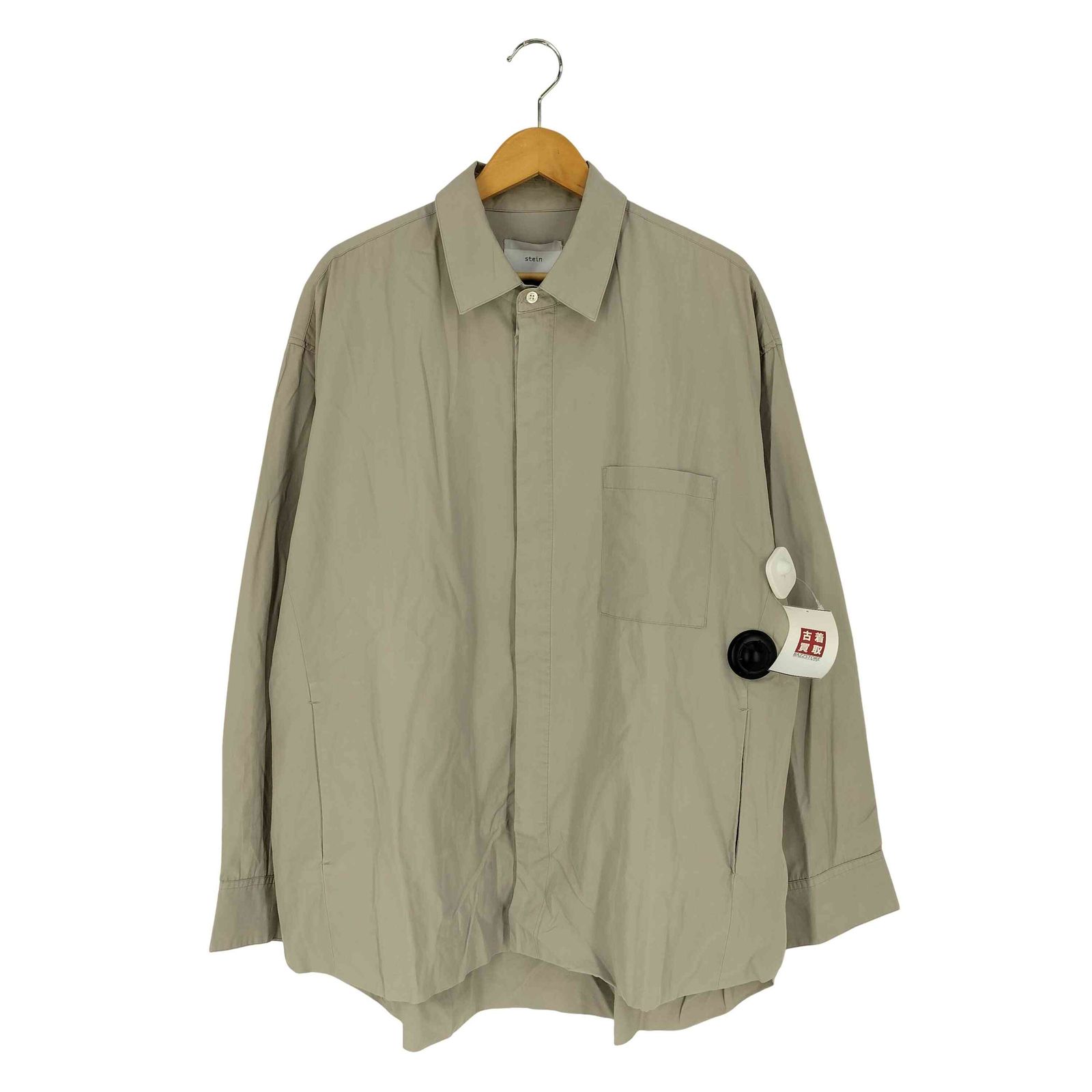 シュタイン stein OVERSIZED WIND SHIRT オーバーサイズド ウインド シャツ メンズ JPN：M