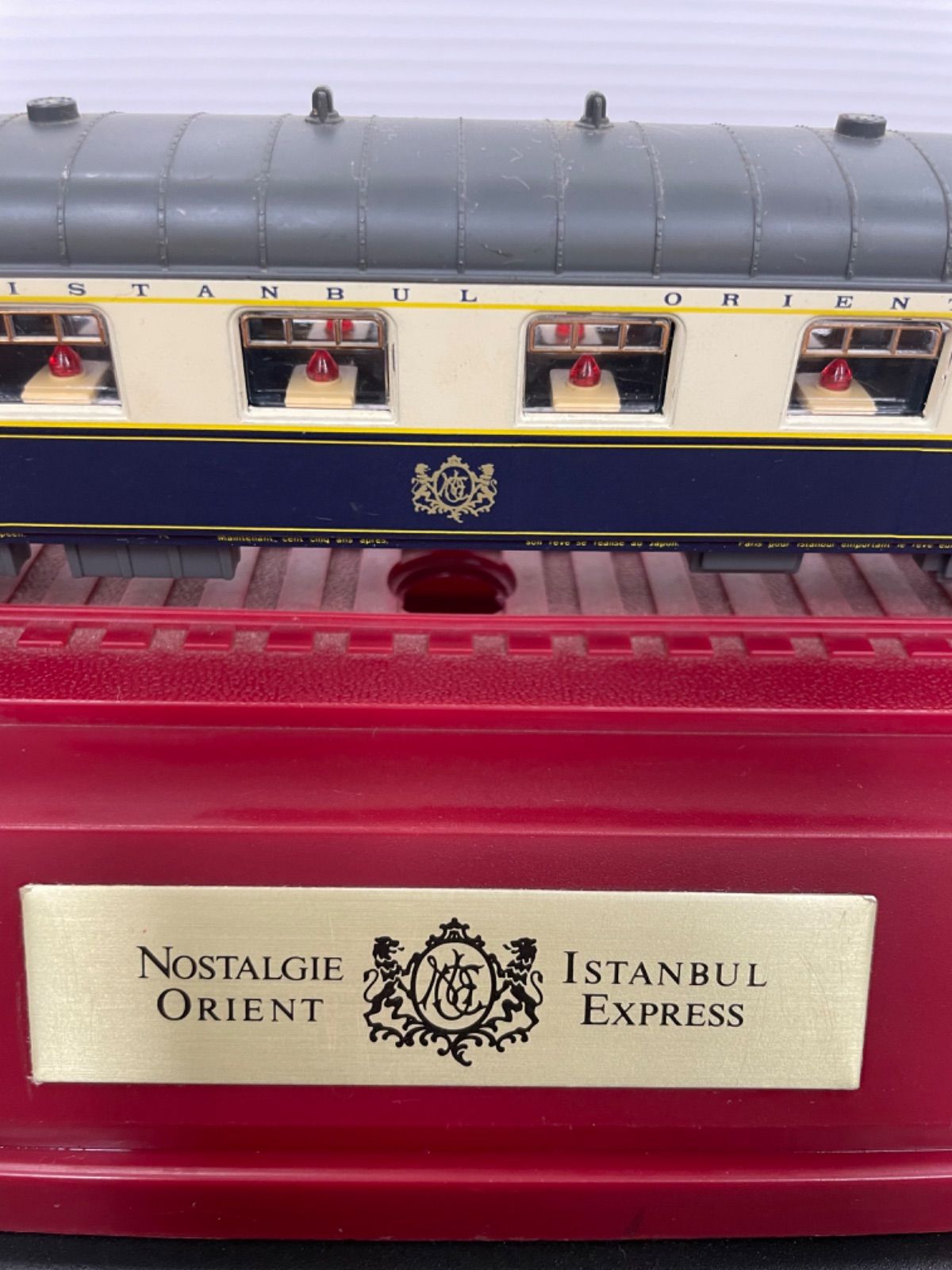 ノスタルジー・イスタンブール・オリエント急行 鉄道模型 オリエント急行 鉄道模型 ケース付き ノスタルジー