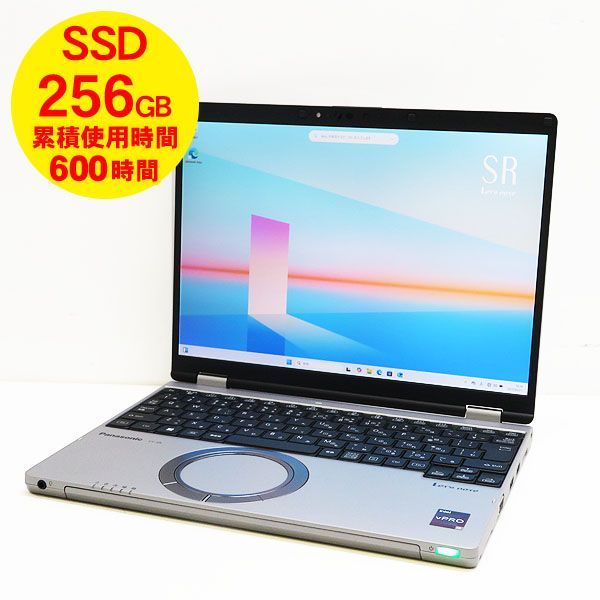 Panasonic | Let s note CF-SR4 第13世代 Core i5-1345U|16GB|SSD256GB M.2 |WLAN|Webカメラ|Win11Pro|12.4型|FHD