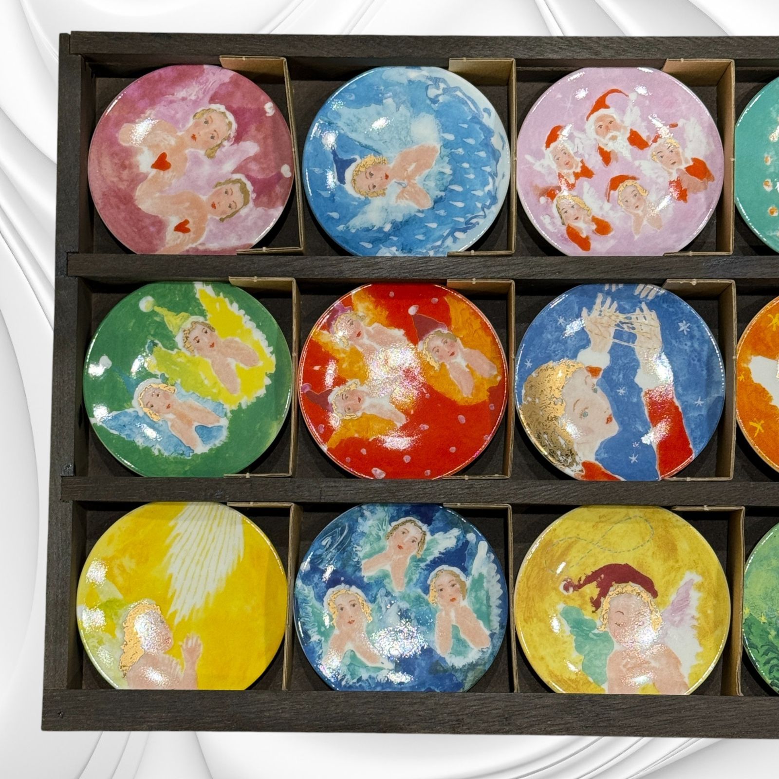 未使用品】フェリシモ felissimo ミュージアム espace 天使 豆皿