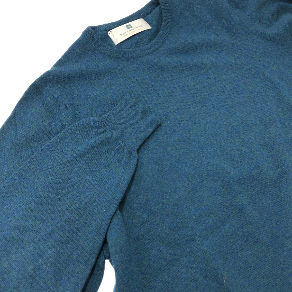 BALLANTYNE バランタイン カシミヤクルーネックニット サイズ:42 
