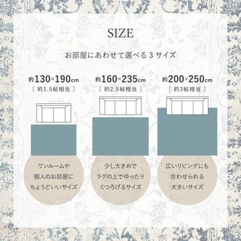 ラグ ウィルトン織ラグ