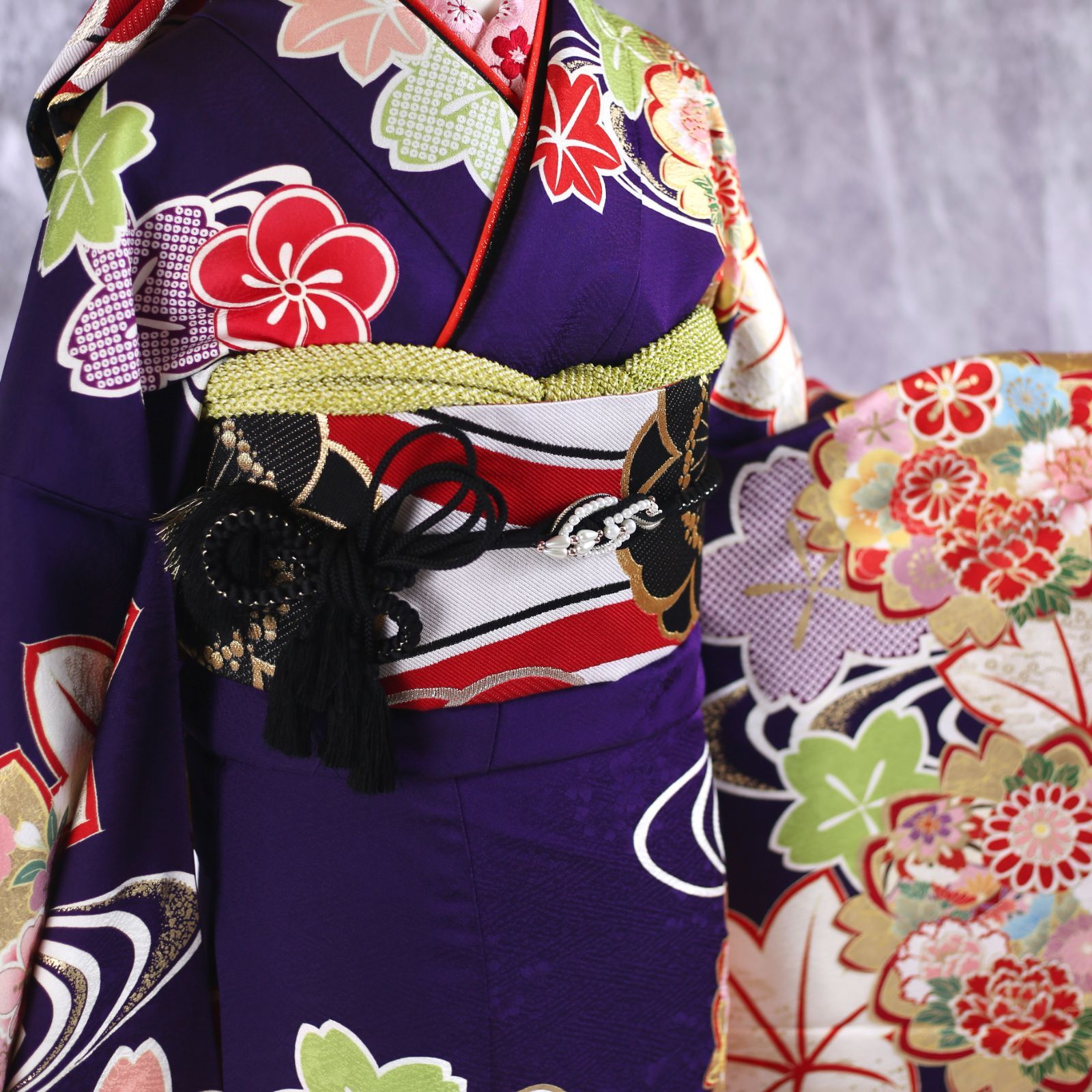 美品　✦振袖　6点セット✦ compass1693123477.jpg
