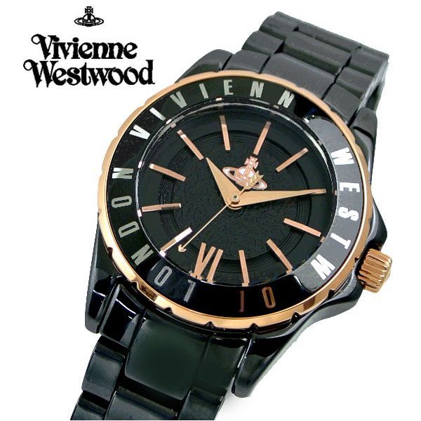 新品】ヴィヴィアンウエストウッド 腕時計 セラミック VV088RSBK 