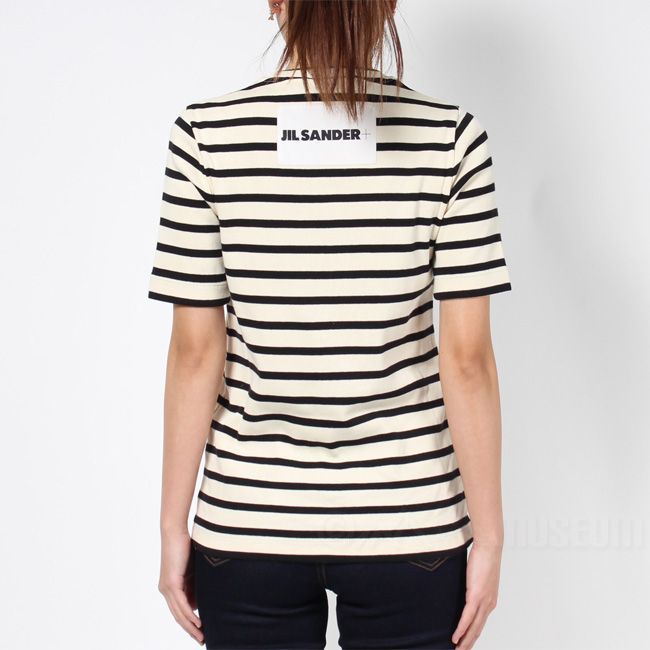 新品未使用】JIL SANDER ジルサンダー Tシャツ ボーダー カットソー