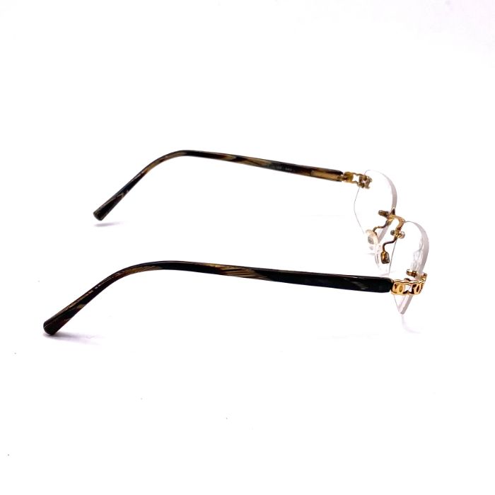 CHANEL シャネル リムレス ココマーク 度入り プラスチック 眼鏡 eH06101N KANDAIZUMI_COM