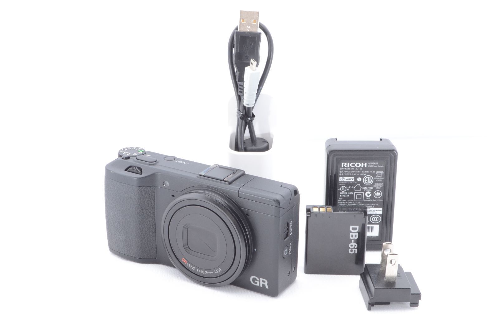 RICOH リコー GR APS-CサイズCMOSセンサー ローパスフィルタレス コンパクトデジタルカメラ  R2851