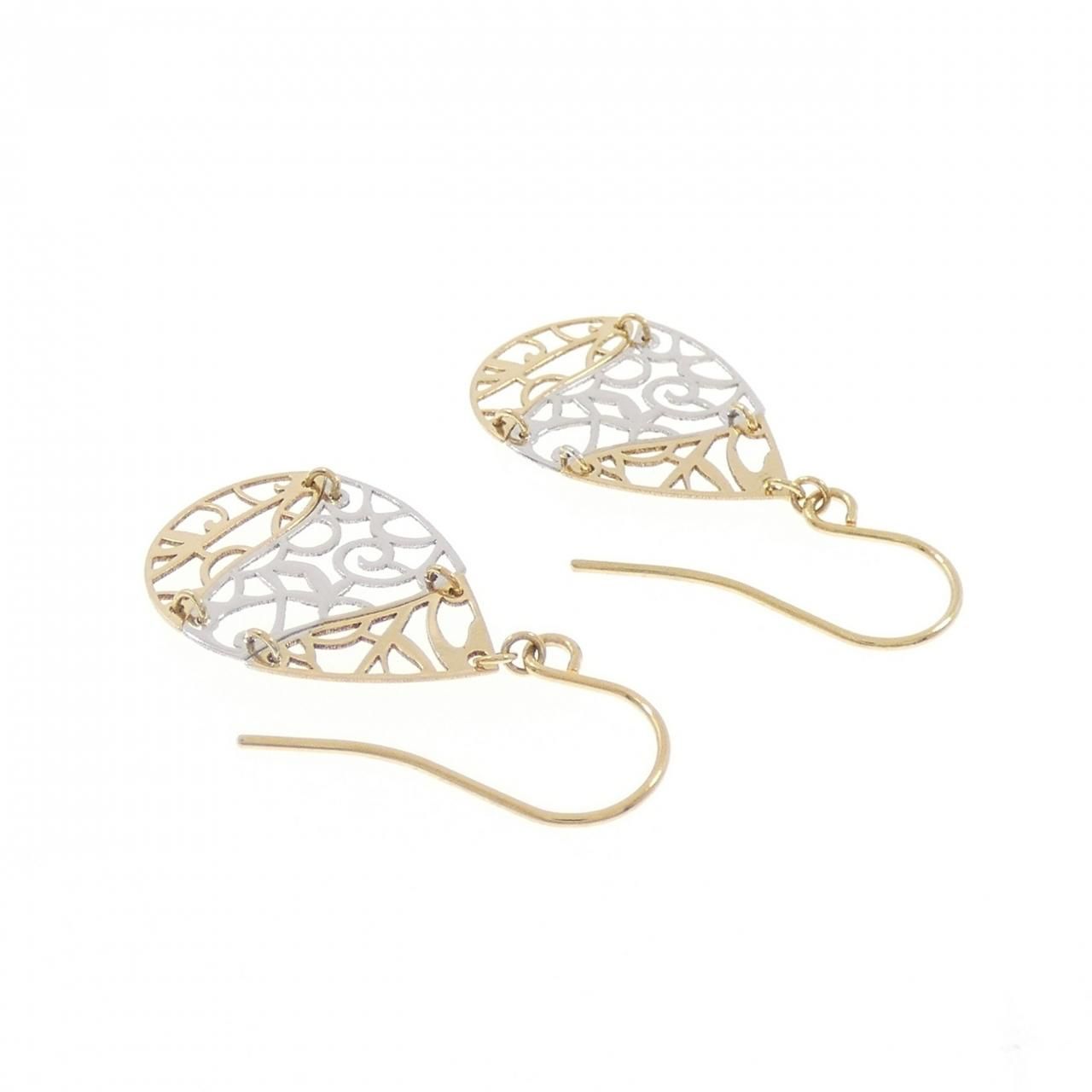 エテ K18＆K10 YGピアス フープ 【公式通販】