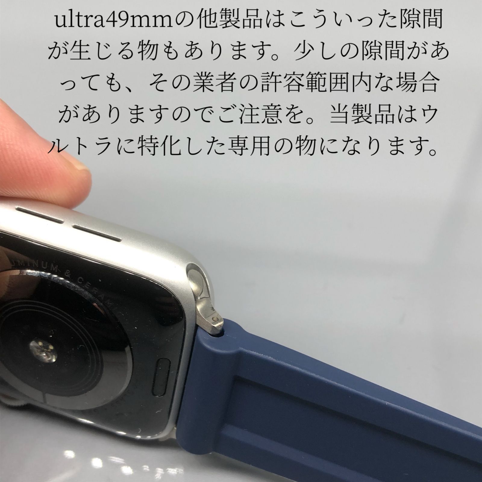 Oakley クラッシュ ラバーベルト 時計 青