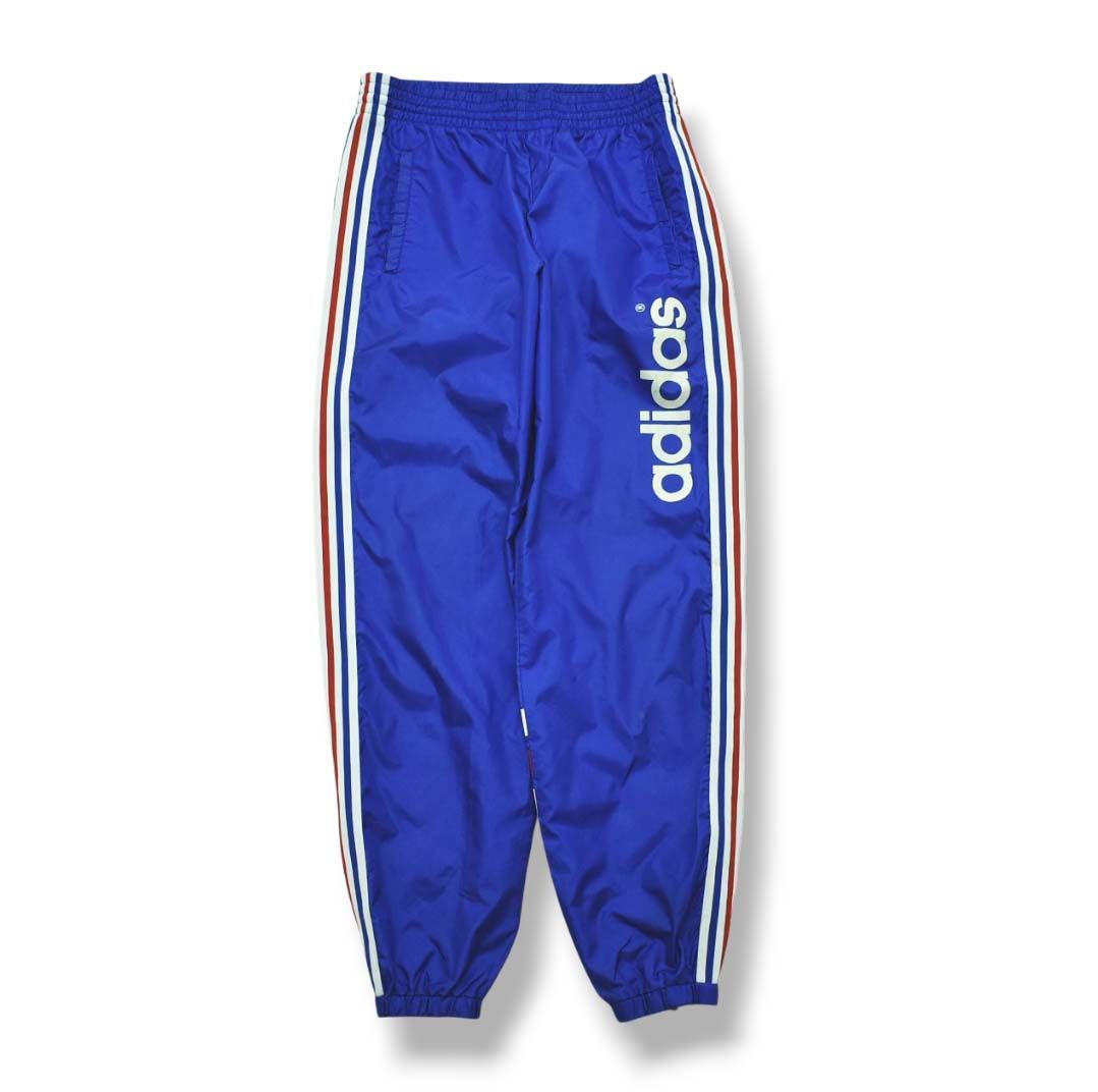 【adidas】90年代 デサント セットアップ パーカー パンツ L グレー 90s Adidas Descente Setup Half Zip Pullover Ano