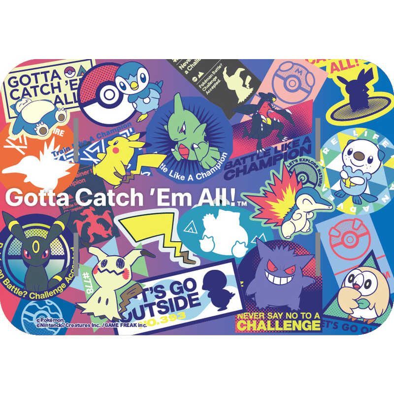 ポケモンステッカーデザイン SBM24W01LJ-PS