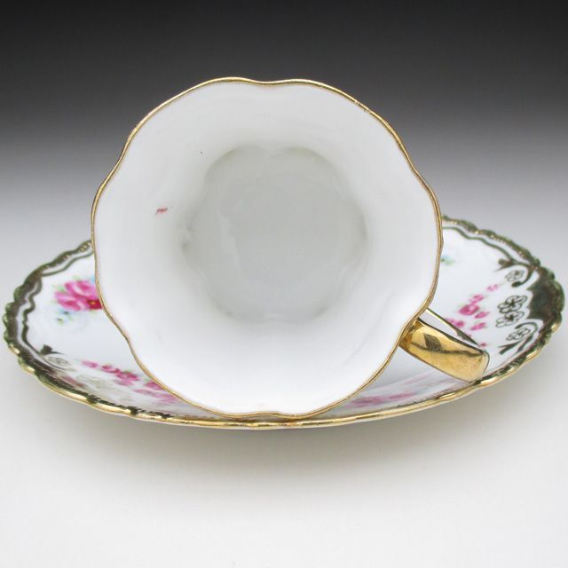オールドノリタケ 金彩薔薇文 カップ＆ソーサー (b) - メルカリ