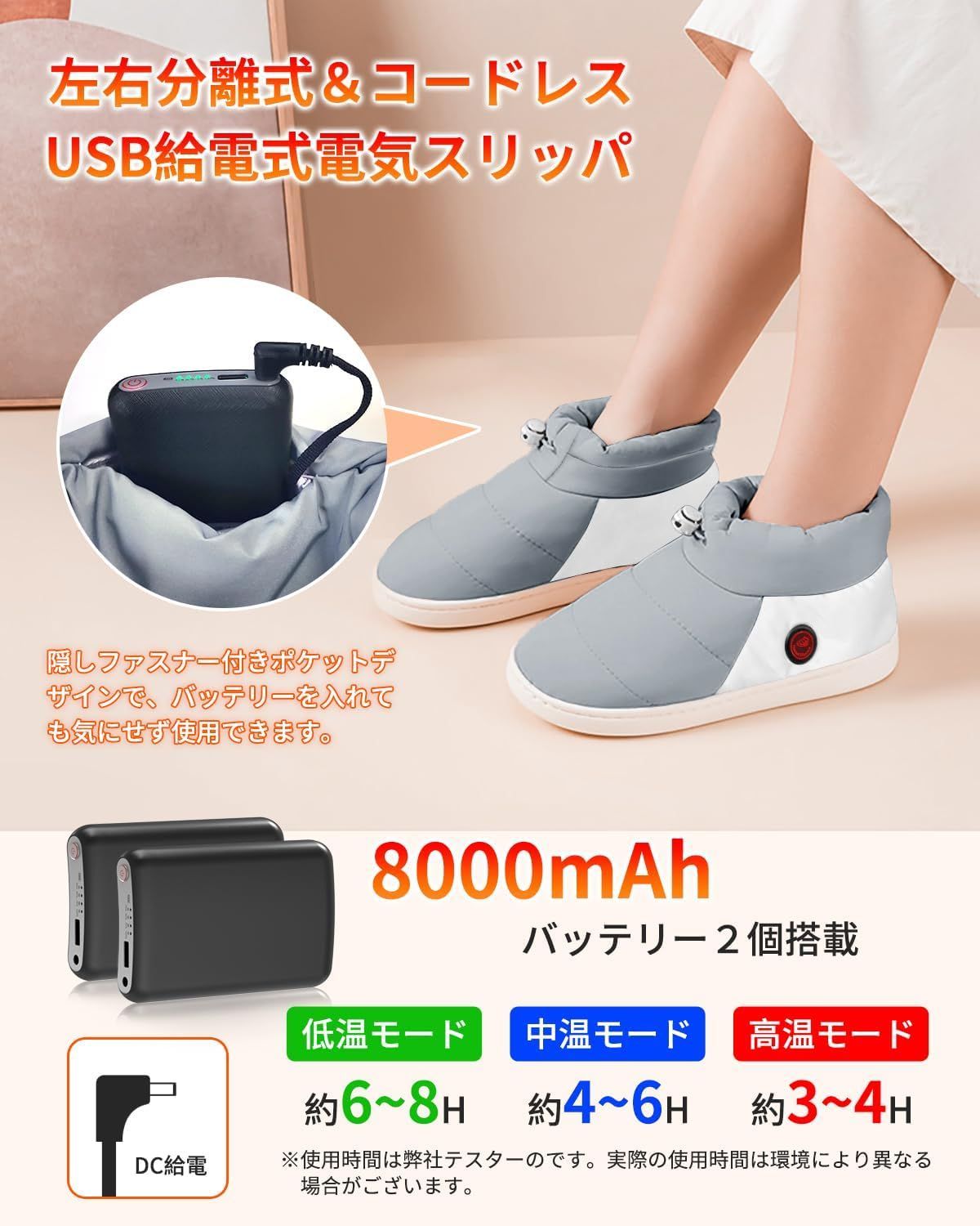 電気スリッパ fotiwa ブーツ型電気スリッパの口コミやレビュー 買い物レポ