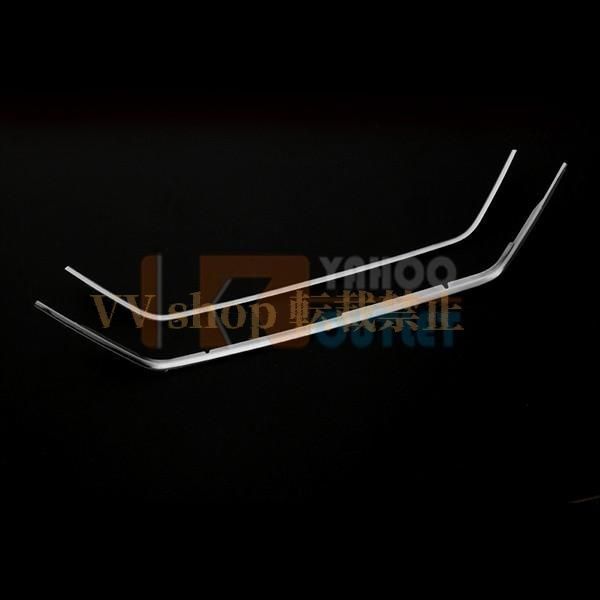 NBOX CUSTOM JF3|JF4 2017 フロント バンパーグリルカバー ガーニッシュ ステンレス製 鏡面 メッキ カスタム パーツ 2pcs 3427