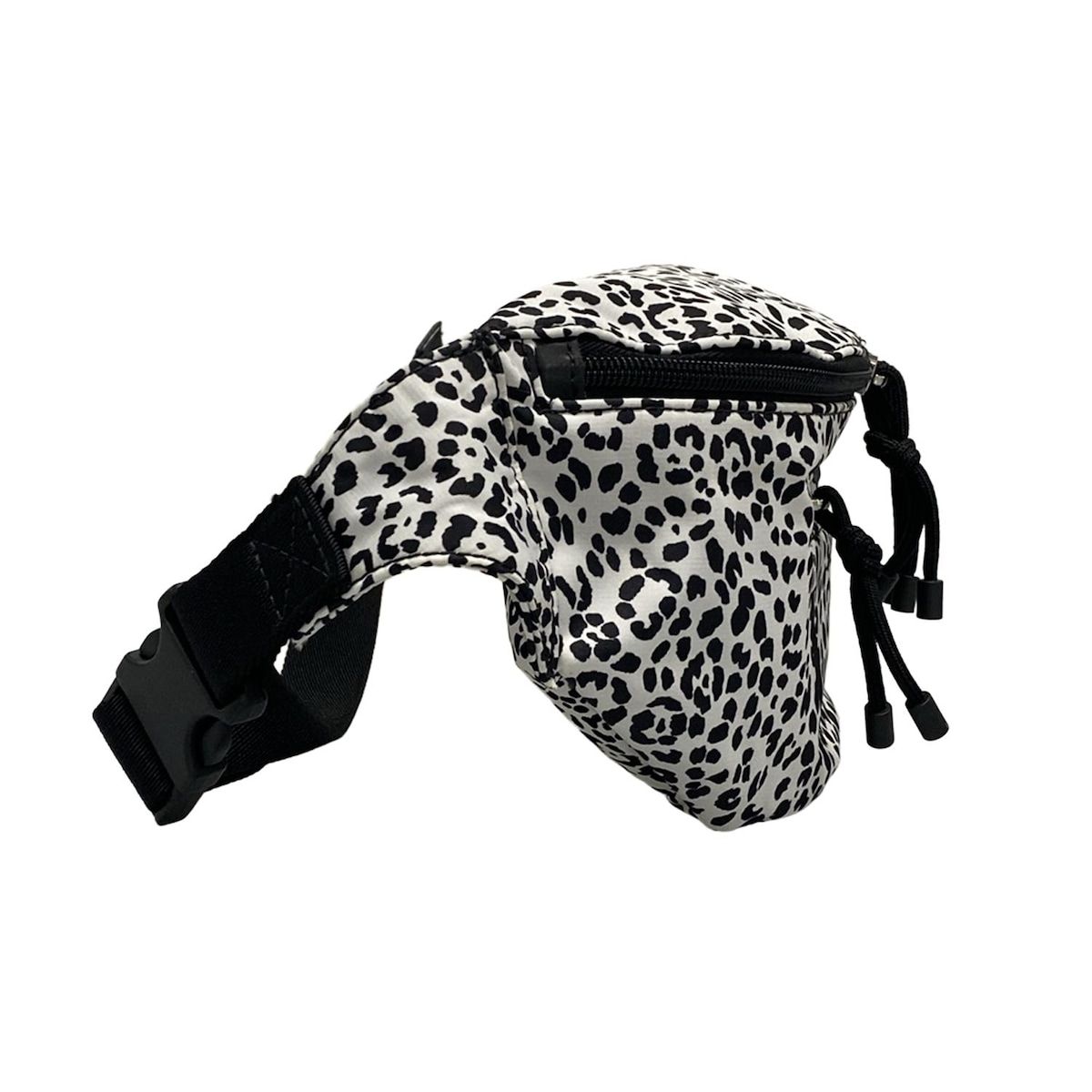 VALENTINOGARAVANI バレンチノガラバーニ ウエストポーチ VLTNロゴ 黒×白 豹柄