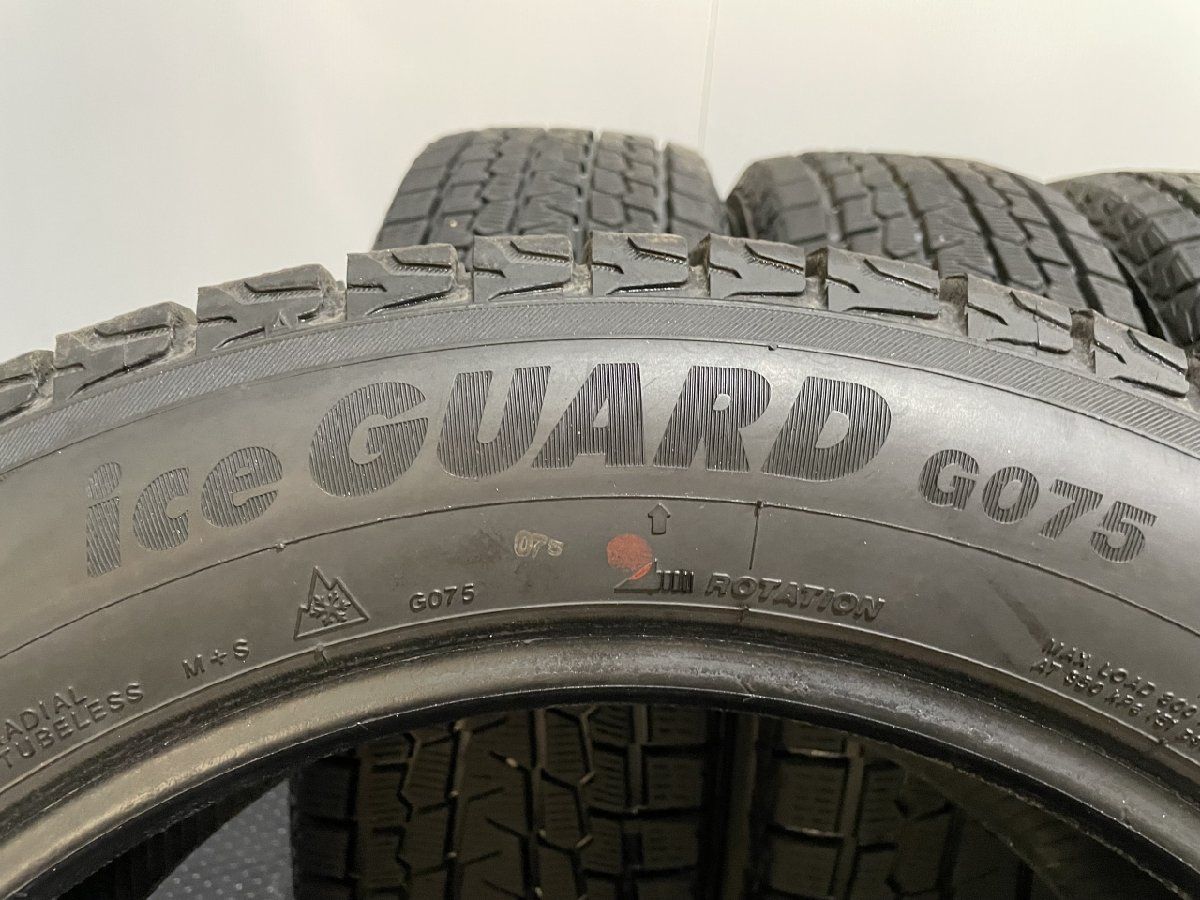 YOKOHAMA ice GUARD G075 225/60R18 18インチ スタッドレス 4本 20年製
