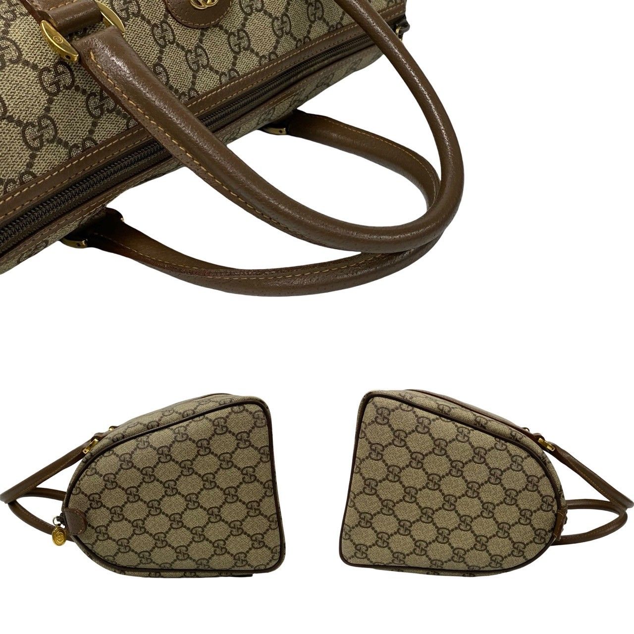 極 美品 希少品 GUCCI グッチ オールドグッチ ヴィンテージ GG ロゴ 