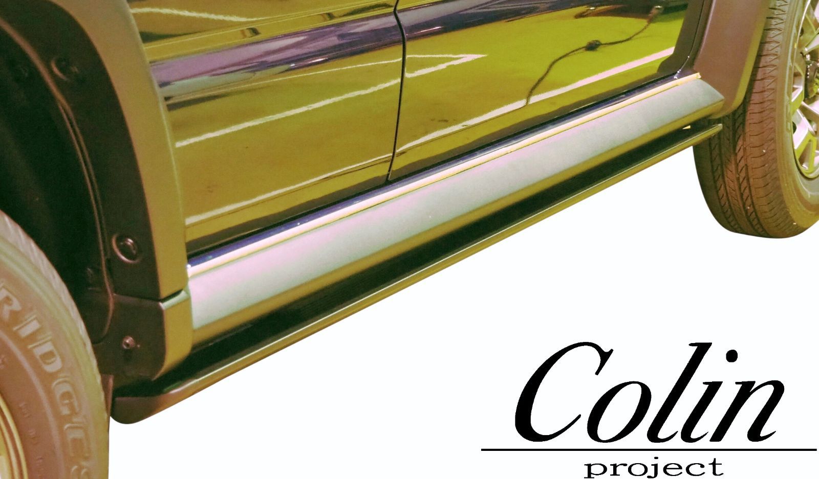 M s スズキ JC74W ジムニーノマド 5ドア 2025.1- Colin project 電動オートステップ 自動サイドステップ 左右 コーリン 社外 パーツ 部品 外装 カスタム 現行 JC74 74ノマド ノマド 要在庫