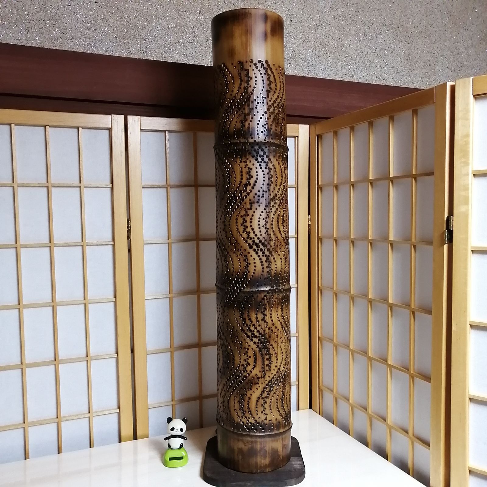 癒し灯火 竹行灯 No23234 - メルカリ